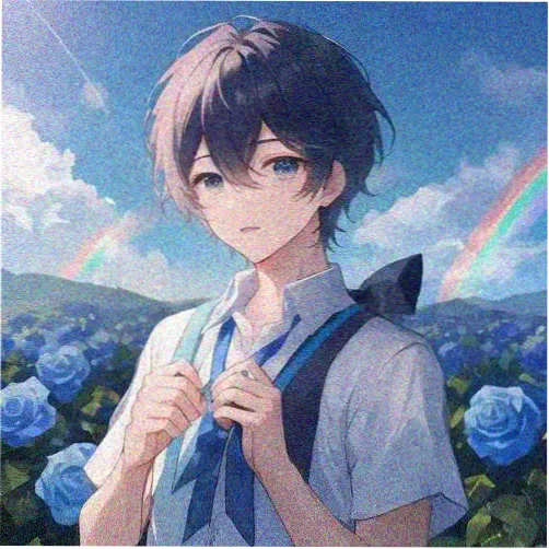 回声歌者原型头像插画